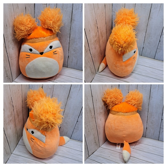 Kellytoy SquishDoos 17"t Mallora Fox Orange Buns Squishmallows Plush Toy - Picture 2 of 8